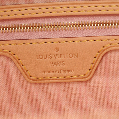Louis Vuitton Damier Azur Delightful MM Rose Ballerine 6 of 7