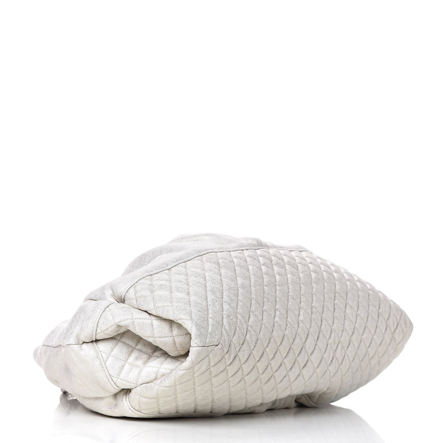 Metallic Jersey Quilted Melrose Cabas Light Beige