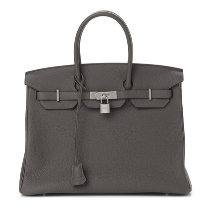 Hermes Togo Birkin 35 Etain 1 of 11