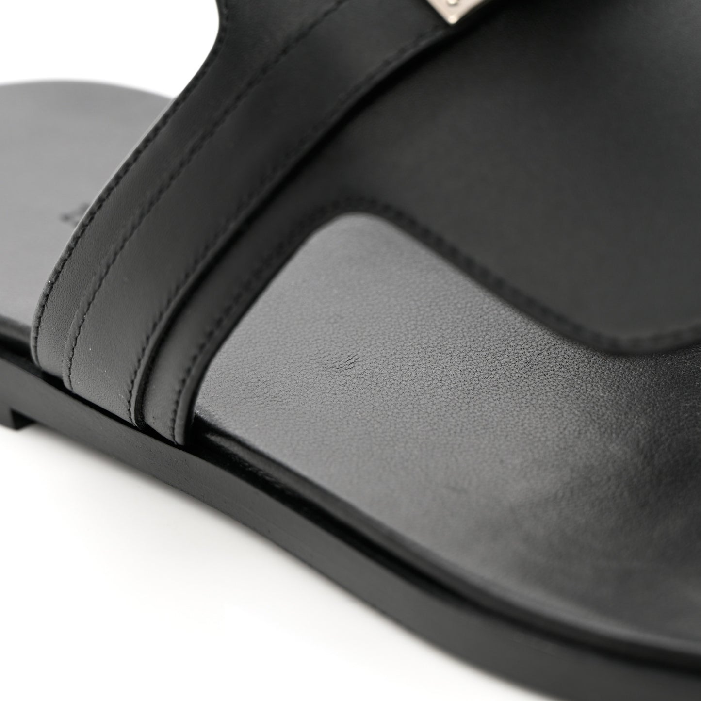 Calfskin Womens Elixir Sandals 36 Black