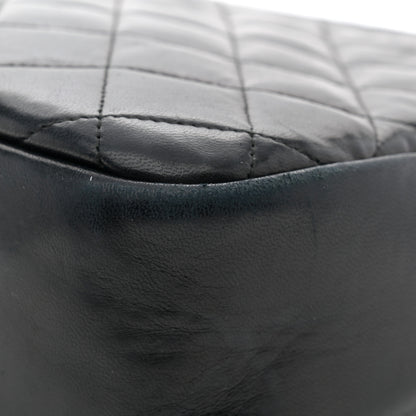 Chanel Lambskin Quilted Camera Case Black 15 of 19