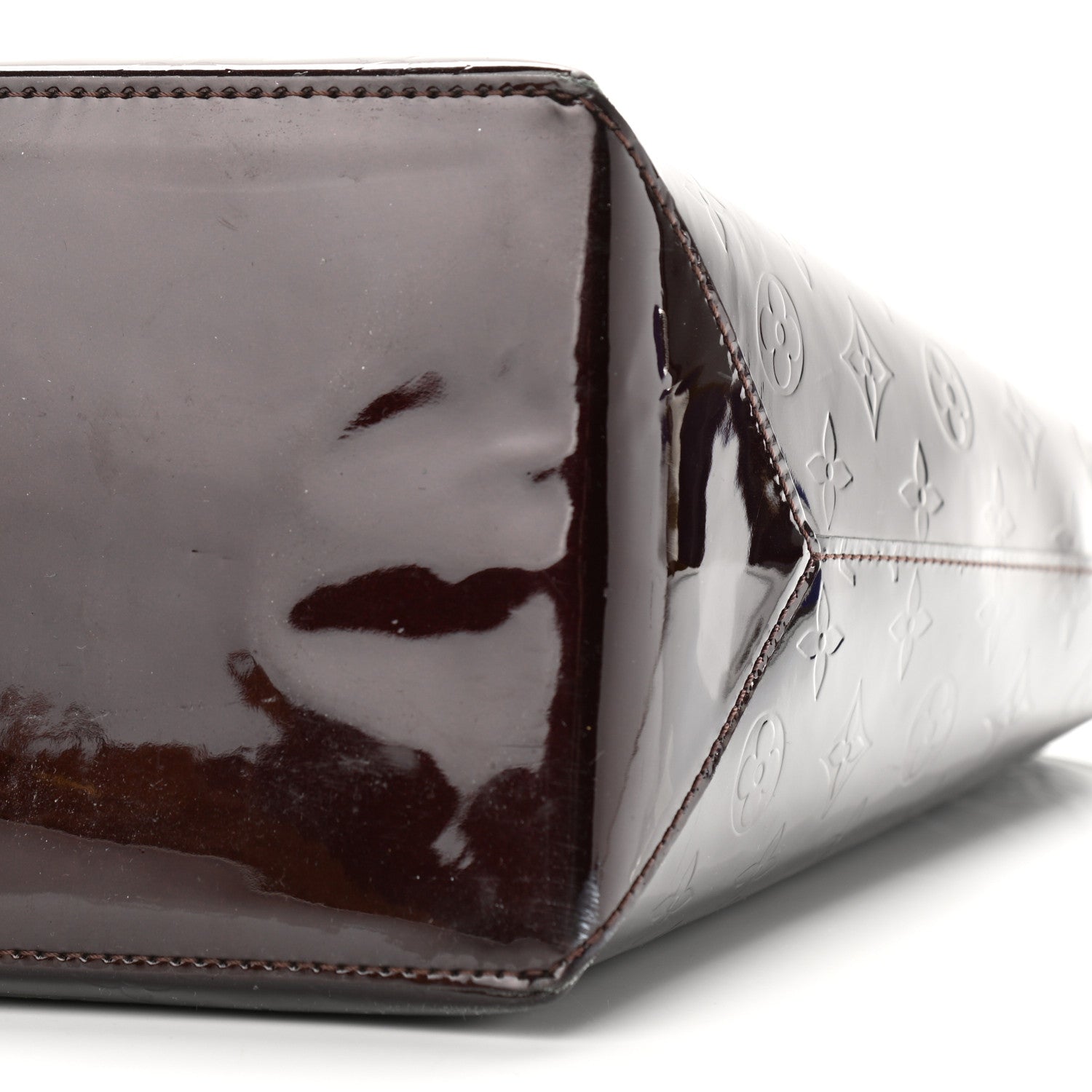 Louis Vuitton Vernis Wilshire GM Amarante 9 of 12
