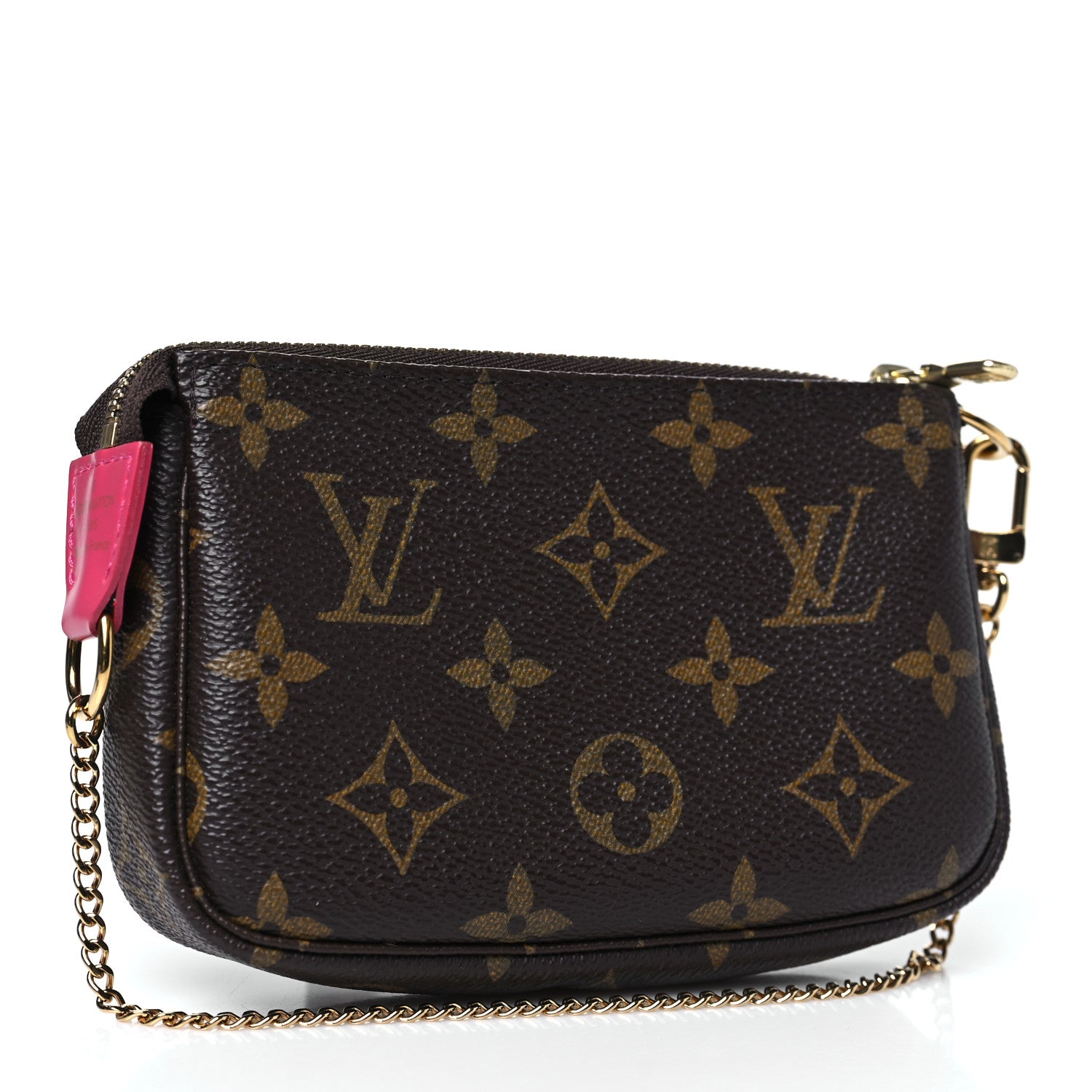 Louis Vuitton Monogram 2020 Christmas Animation Roller Coaster Mini Pochette Accessories Pivoine 3 of 10
