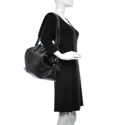 Givenchy Waxed Calfskin Studded Medium Nightingale Black 2 of 11