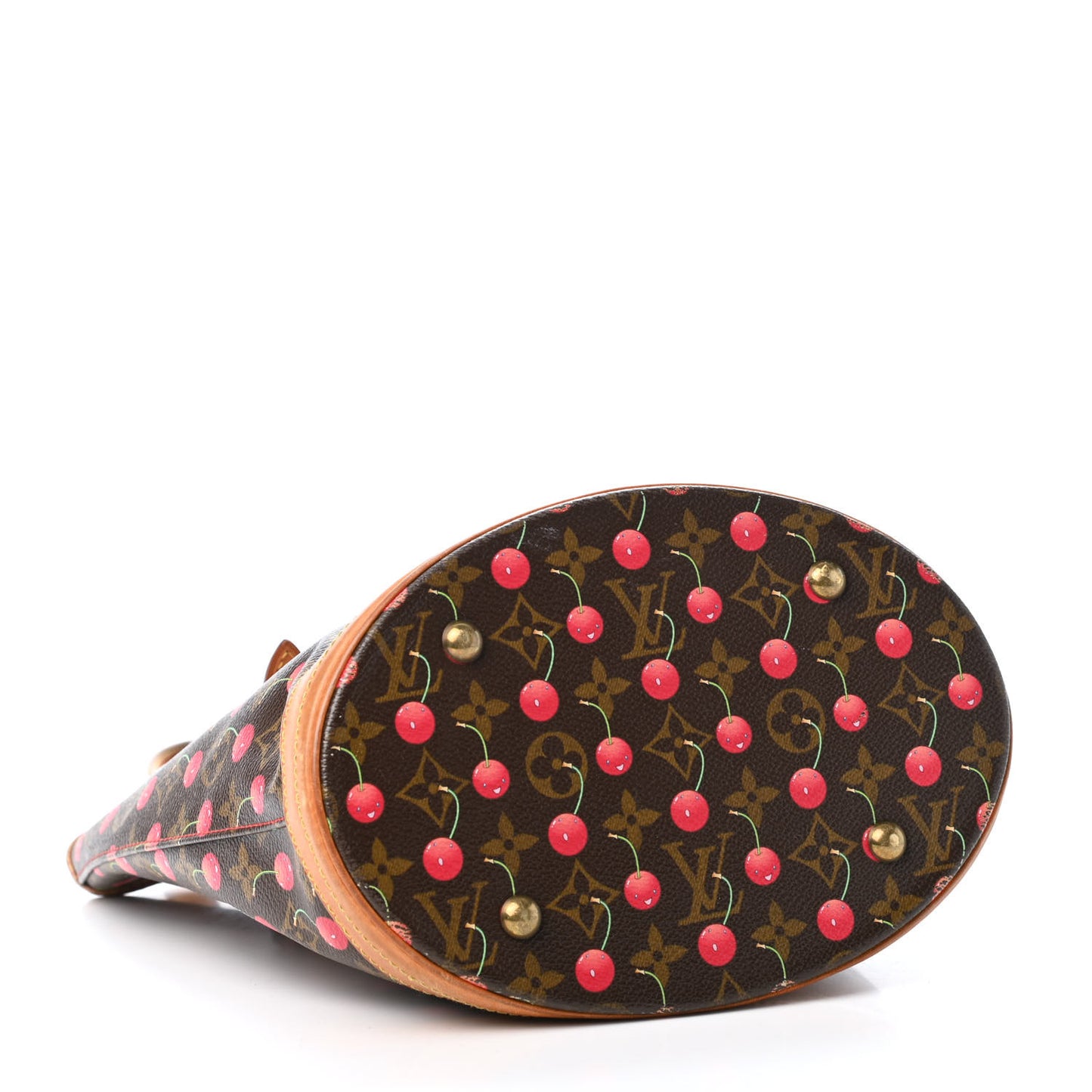 Monogram Cerises Bucket Bag