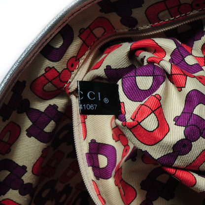 Gucci Guccissima Medium Princy Tote Silver 15 of 17
