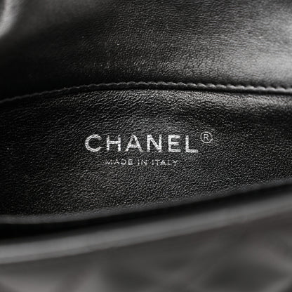 Chanel Lambskin Quilted Extra Mini Rectangular Flap Black 6 of 12