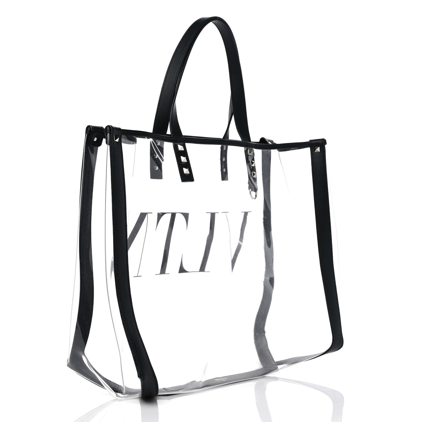 Plexy VLTN Small Shopping Bag Transparent