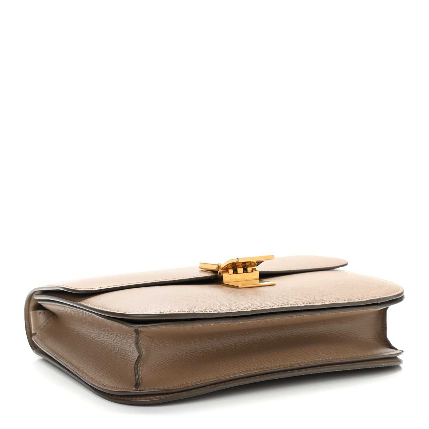 Celine Liege Calfskin Medium Classic Box Flap Bag Taupe 4 of 11
