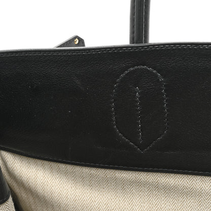 Hermes Hunter Criss Viking Evercolor HAC Birkin 40 Ecru Black 9 of 13