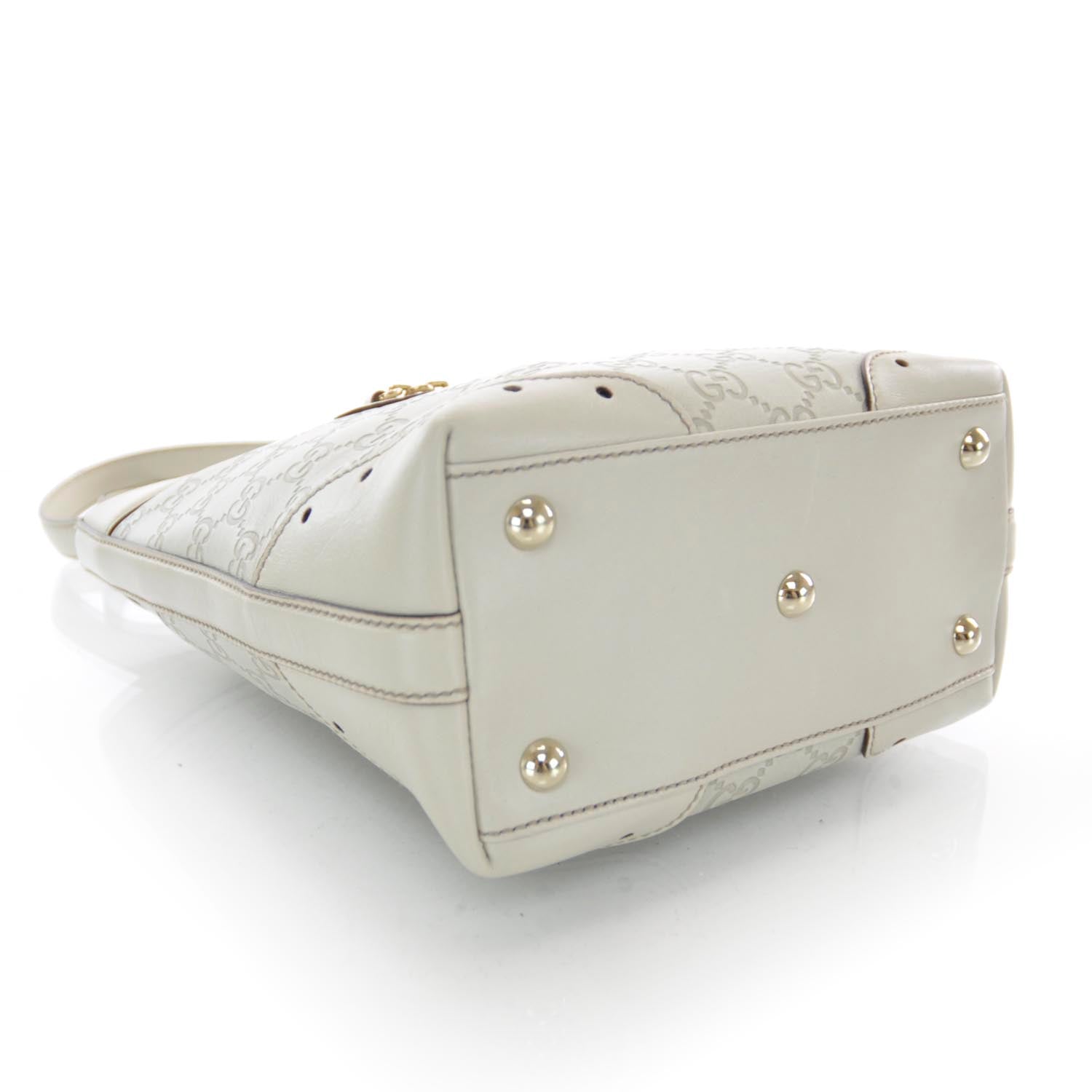Gucci Guccissima Punch Tote Ivory 4 of 8