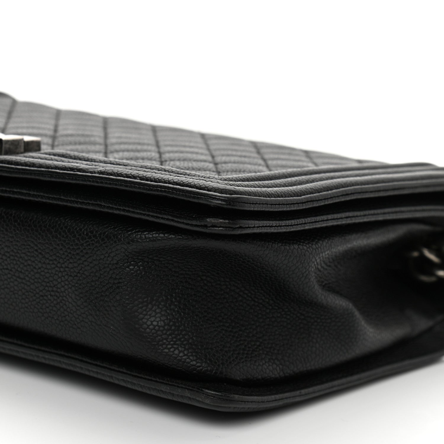 Chanel Caviar Quilted New Medium Boy Flap Black 10 of 11
