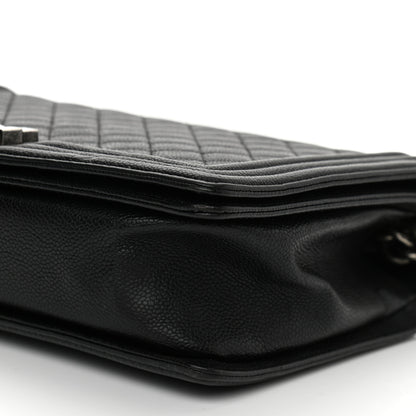 Chanel Caviar Quilted New Medium Boy Flap Black 10 of 11