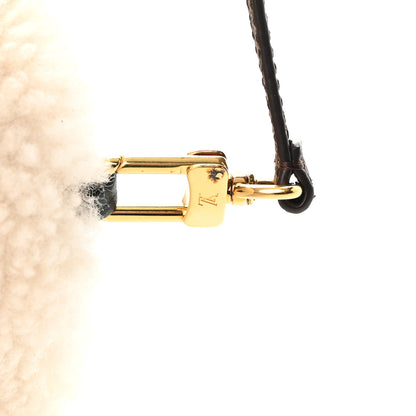 Louis Vuitton Calfskin Monogram Teddy Muffle Black 11 of 12