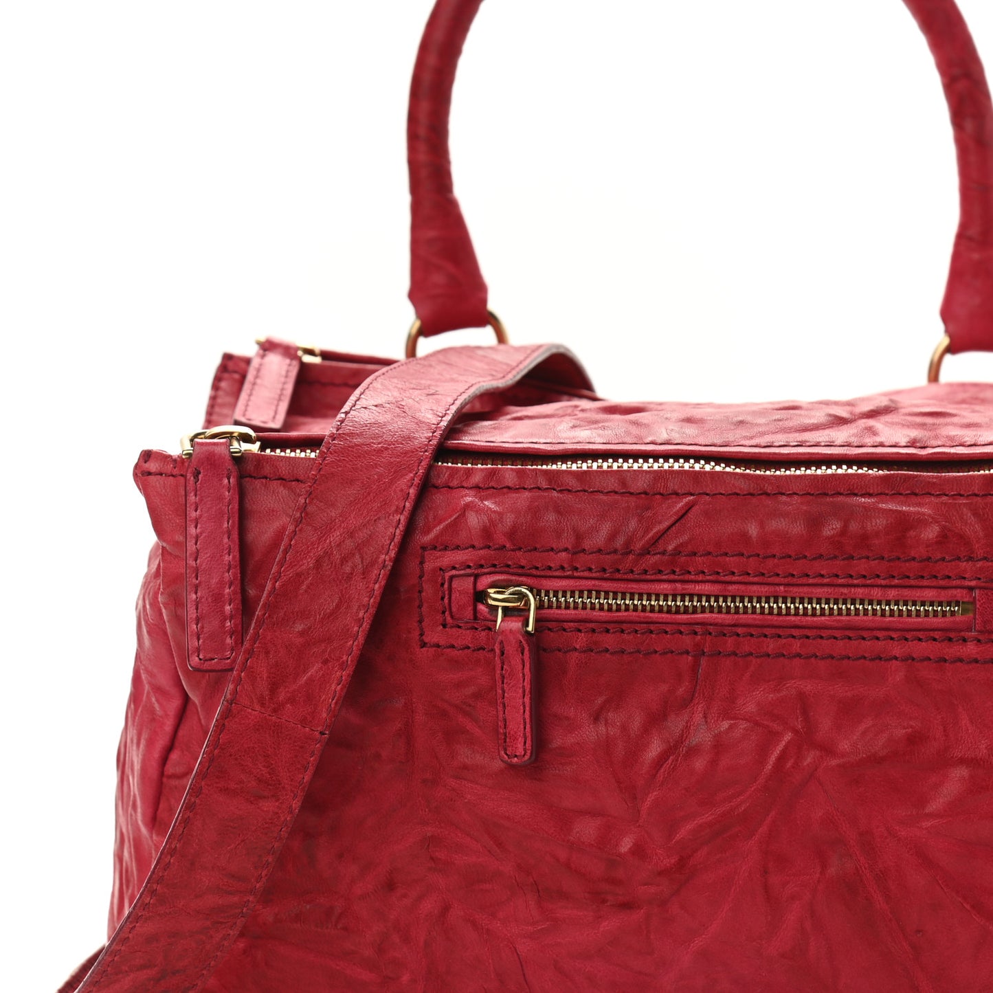 Tumbled Sheepskin Medium Pandora Red