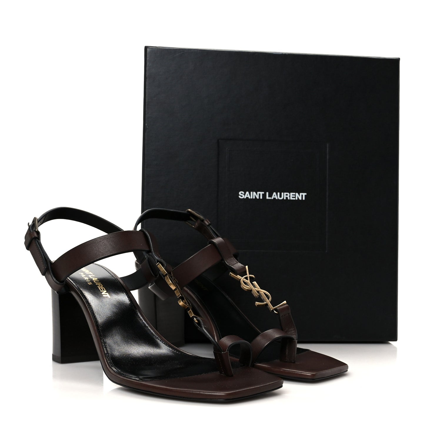 Calfskin Cassandra 75 Sandals 38 Moro