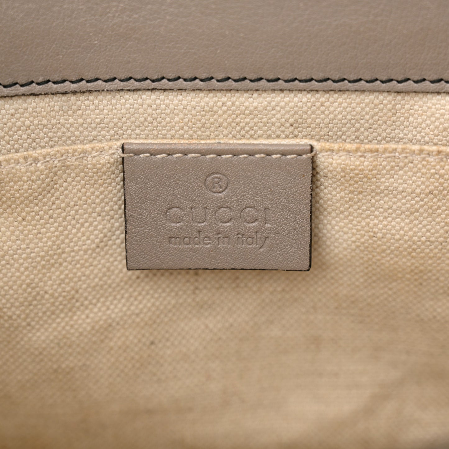 Guccissima Small Emily Chain Shoulder Bag Storm Grey