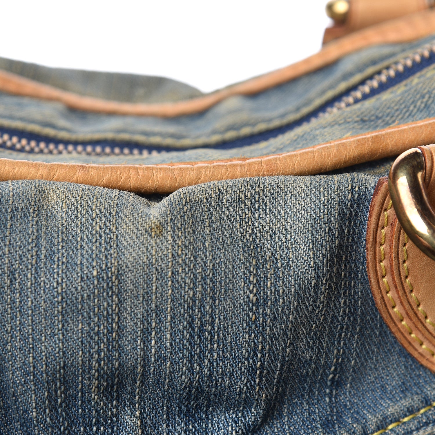 Louis Vuitton Denim Neo Cabby MM Blue 17 of 24