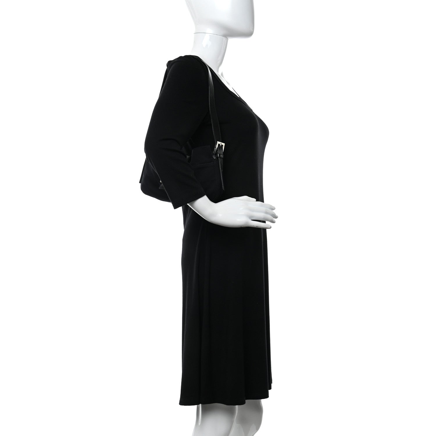 Fendi Neoprene Baguette Black 2 of 12