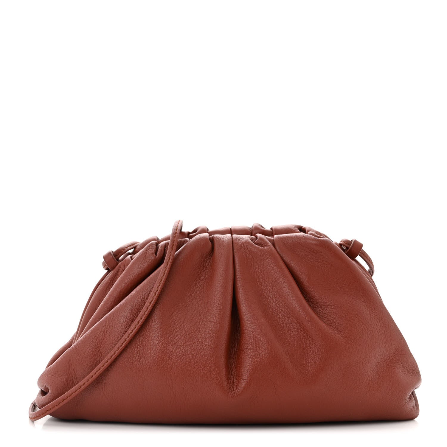 Bottega Veneta Butter Calfskin The Mini Pouch Rust 1 of 10