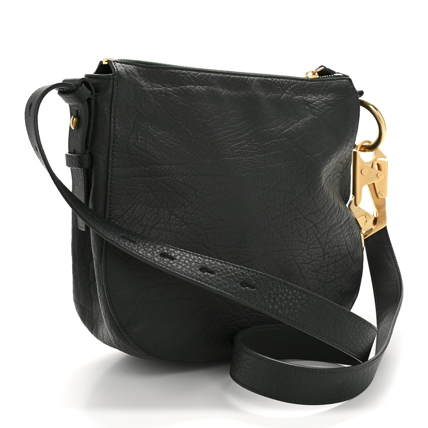 Burberry Grainy Calfskin Small Knight Bag Vine 3 of 11