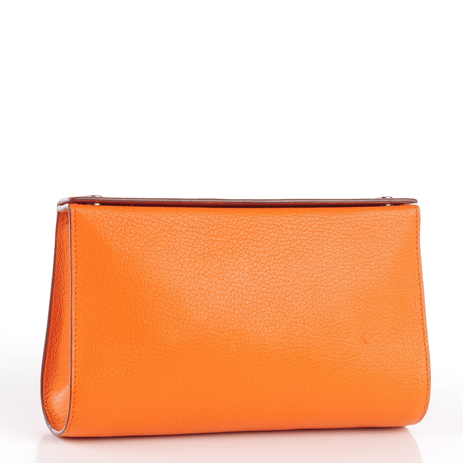 Hermes Chevre Mysore Karo GM Orange 4 of 10