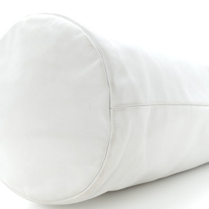 Chanel Calfskin CC Bucket Hobo White 10 of 11