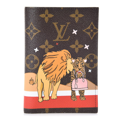 Louis Vuitton Monogram 2018 Christmas Animation Passport Cover 1 of 12