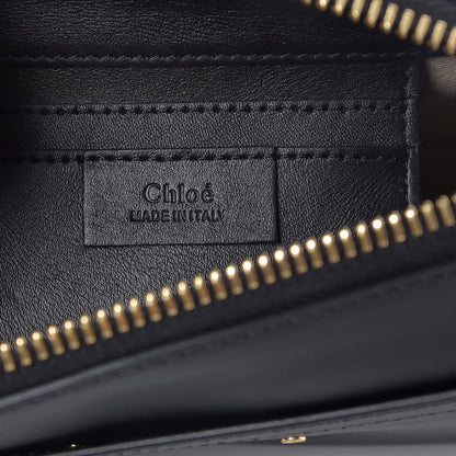 Chloe Calfskin Suede Small Roy Bag Black 7 of 8