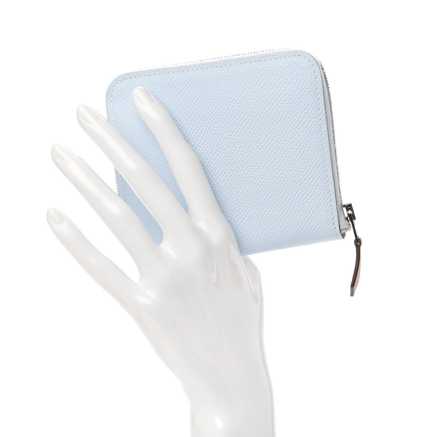Epsom Silk'in Compact Wallet Bleu Brume