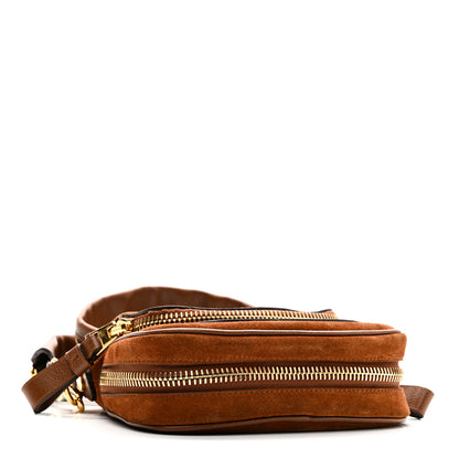 Tom Ford Suede Calfskin Mini Jennifer Crossbody Caramel 4 of 9