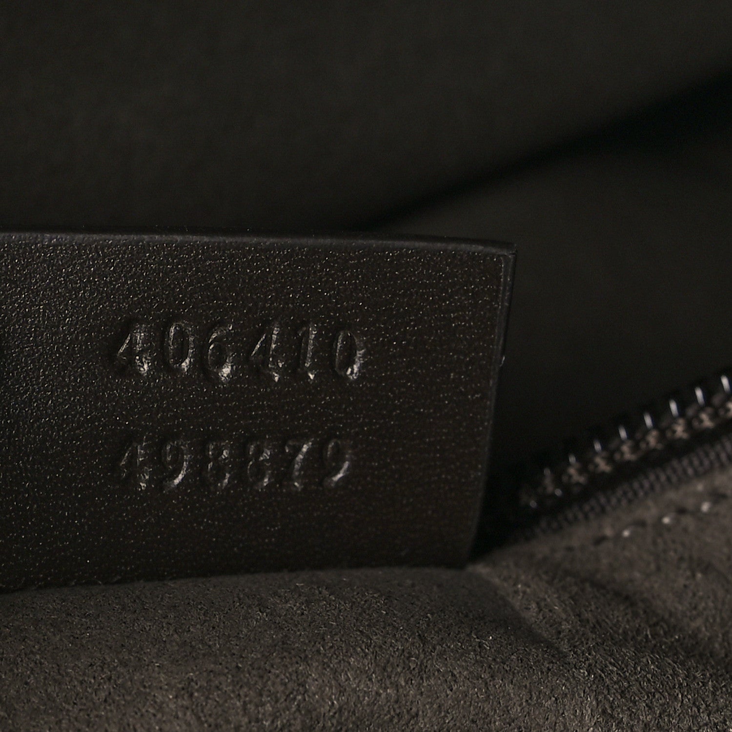 Gucci GG Supreme Monogram Selleria Calfskin Small Flat Messenger Bag Beige Ebony Cocoa Marrone Scuro 7 of 9