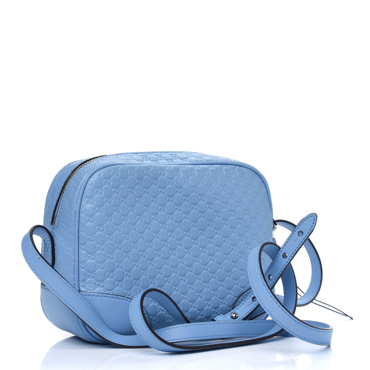 Microguccissima Mini Bree Messenger Bag Mineral Blue