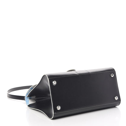 Delvaux Box Calfskin Ribbons Dans Les Nuages MM Brillant Satchel Black 4 of 10