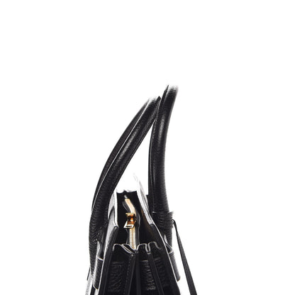 Saint Laurent Grained Calfskin Large Sac De Jour Carryall Black 9 of 19