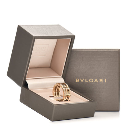 Bulgari 18K Yellow Gold B.Zero1 Three-Band Ring 57 8 6 of 6