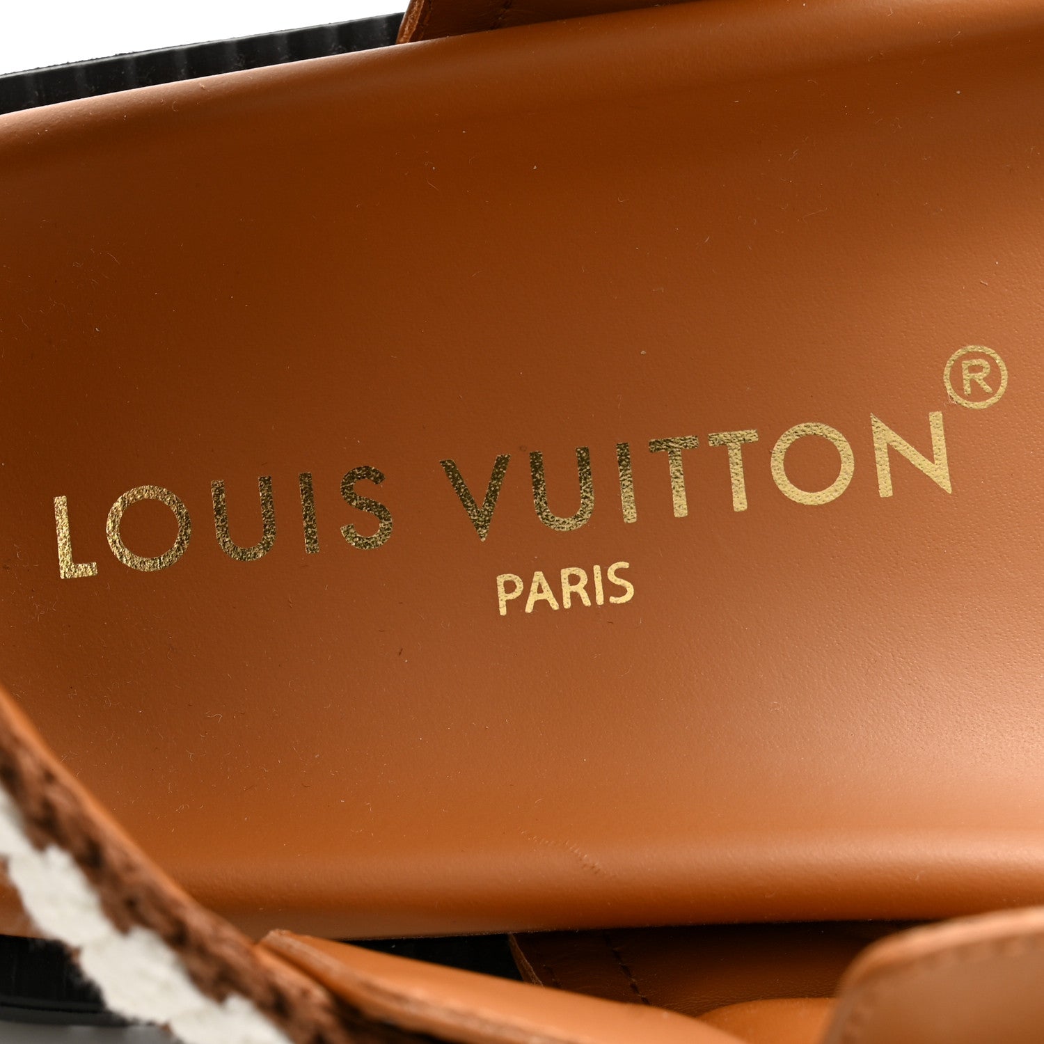 Louis Vuitton Cotton Crochet LV Sunset Comfort Flat Sandals 37 Cacao Brown 6 of 8