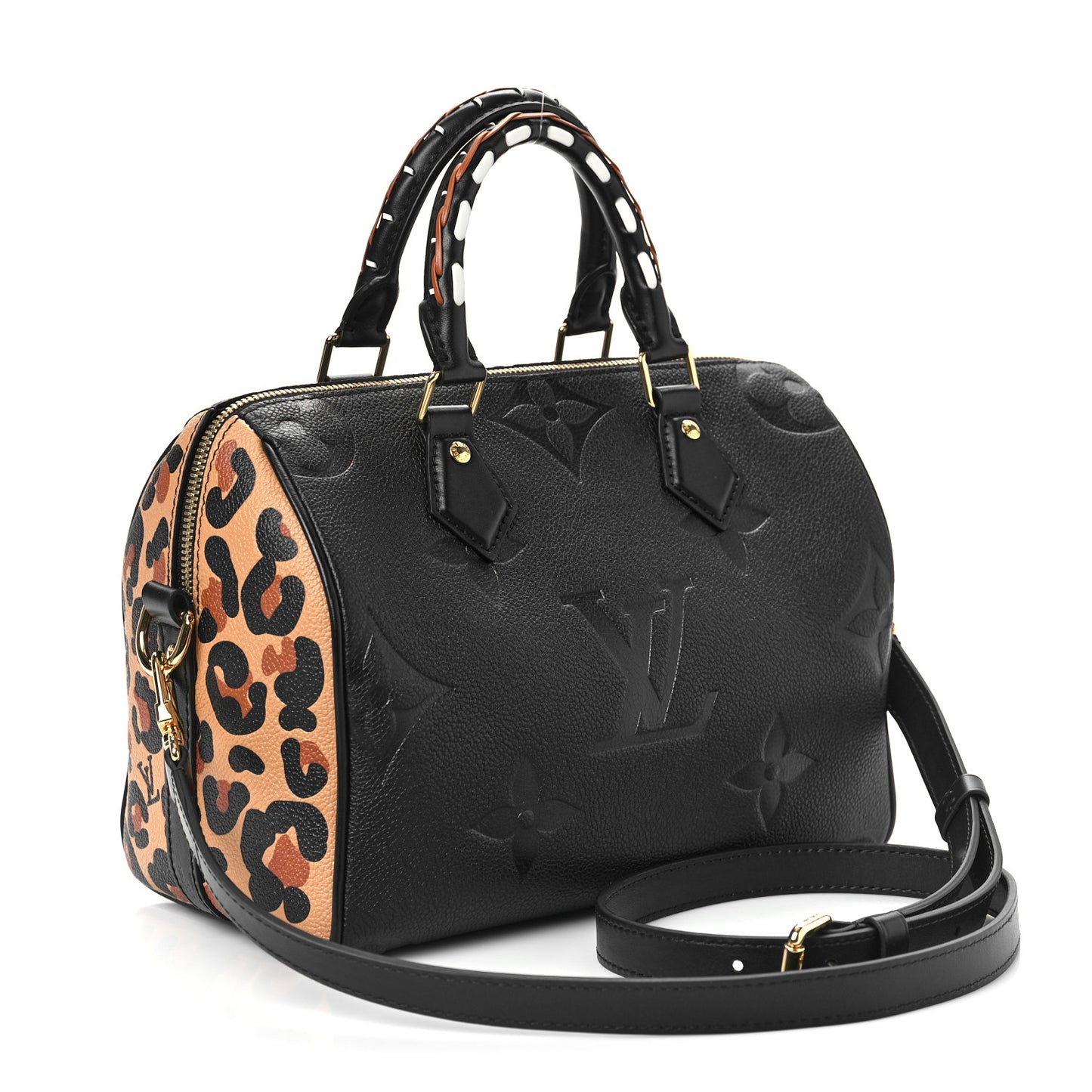 Empreinte Monogram Giant Wild At Heart Speedy Bandouliere 25 Black
