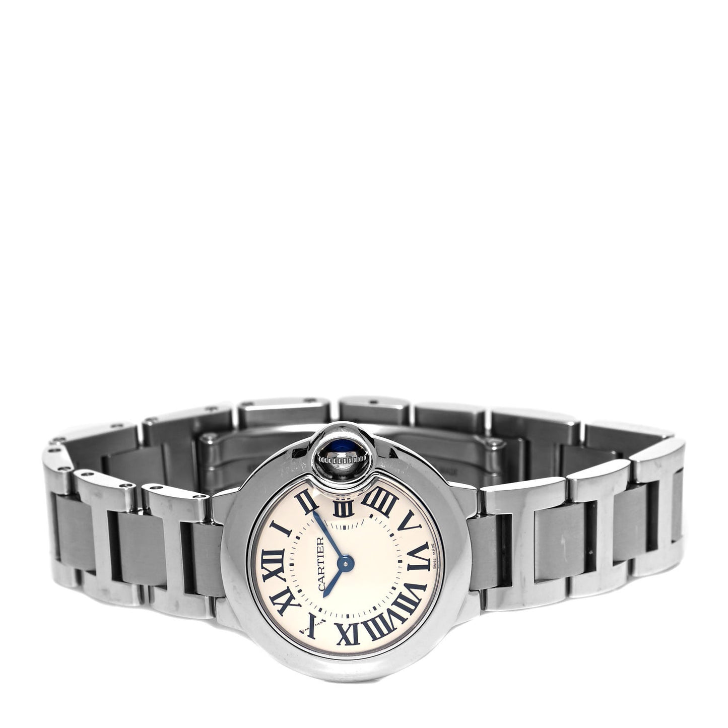 Stainless Steel 28mm Ballon Bleu De Cartier Quartz Watch