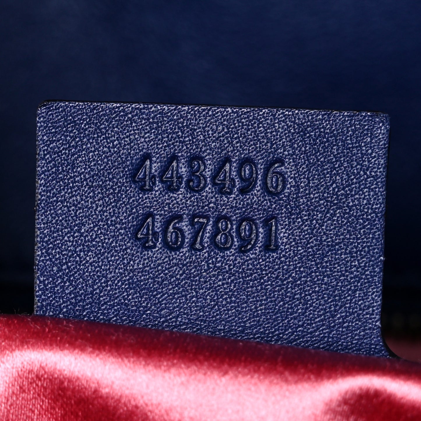 Velvet Matelasse Medium GG Marmont Shoulder Bag Cobalt Blue