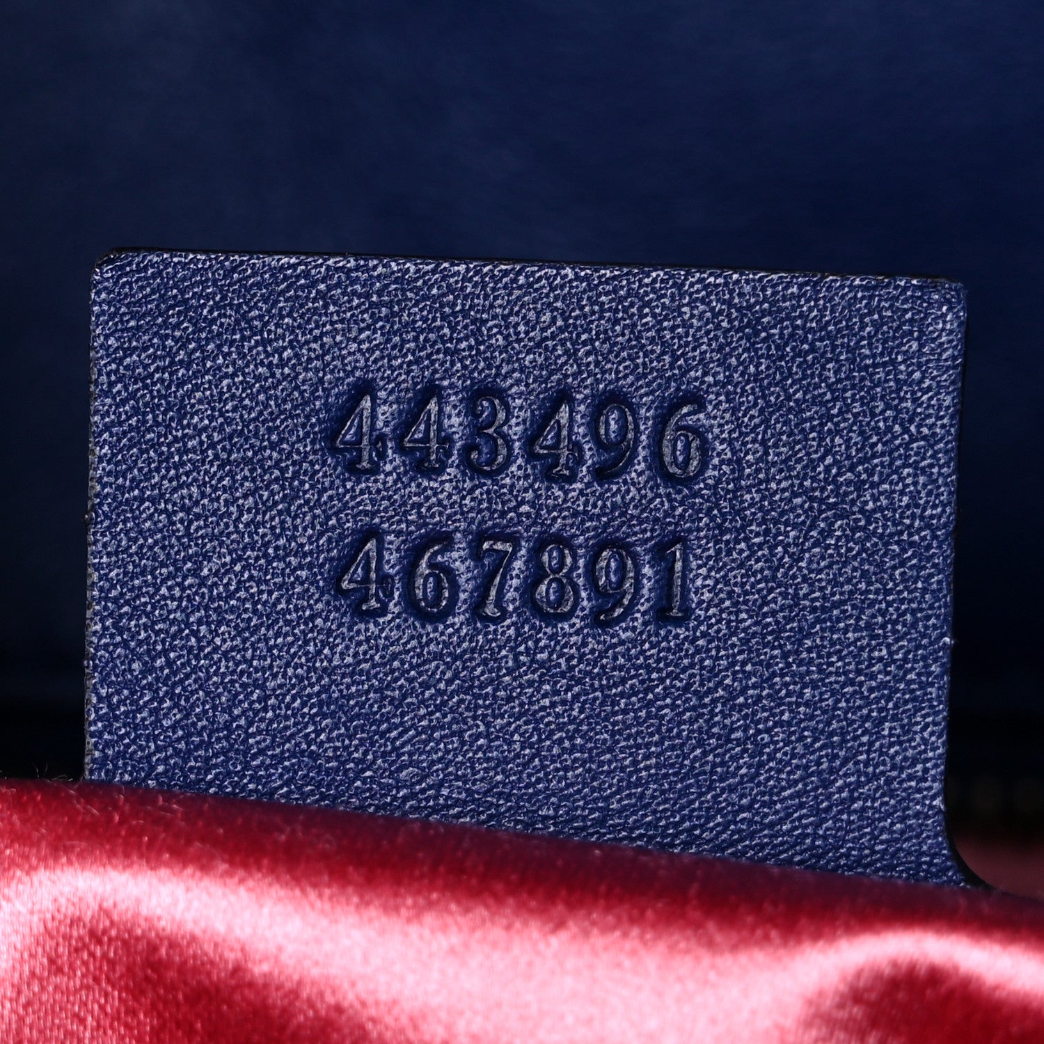 Gucci Velvet Matelasse Medium GG Marmont Shoulder Bag Cobalt Blue 7 of 20