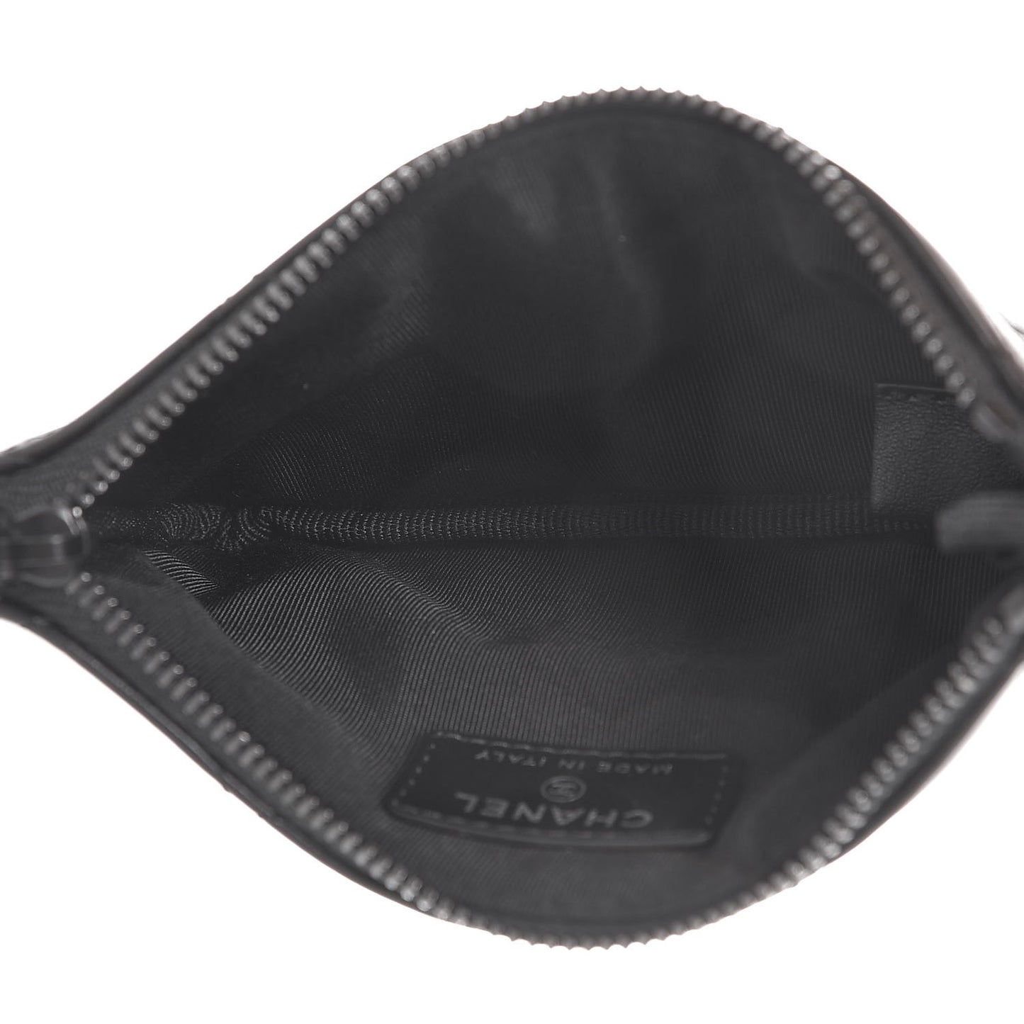 Aged Calfskin Quilted Small Reissue Cosmetic Case So Black