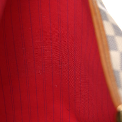 Louis Vuitton Damier Azur Delightful MM Pink 16 of 44