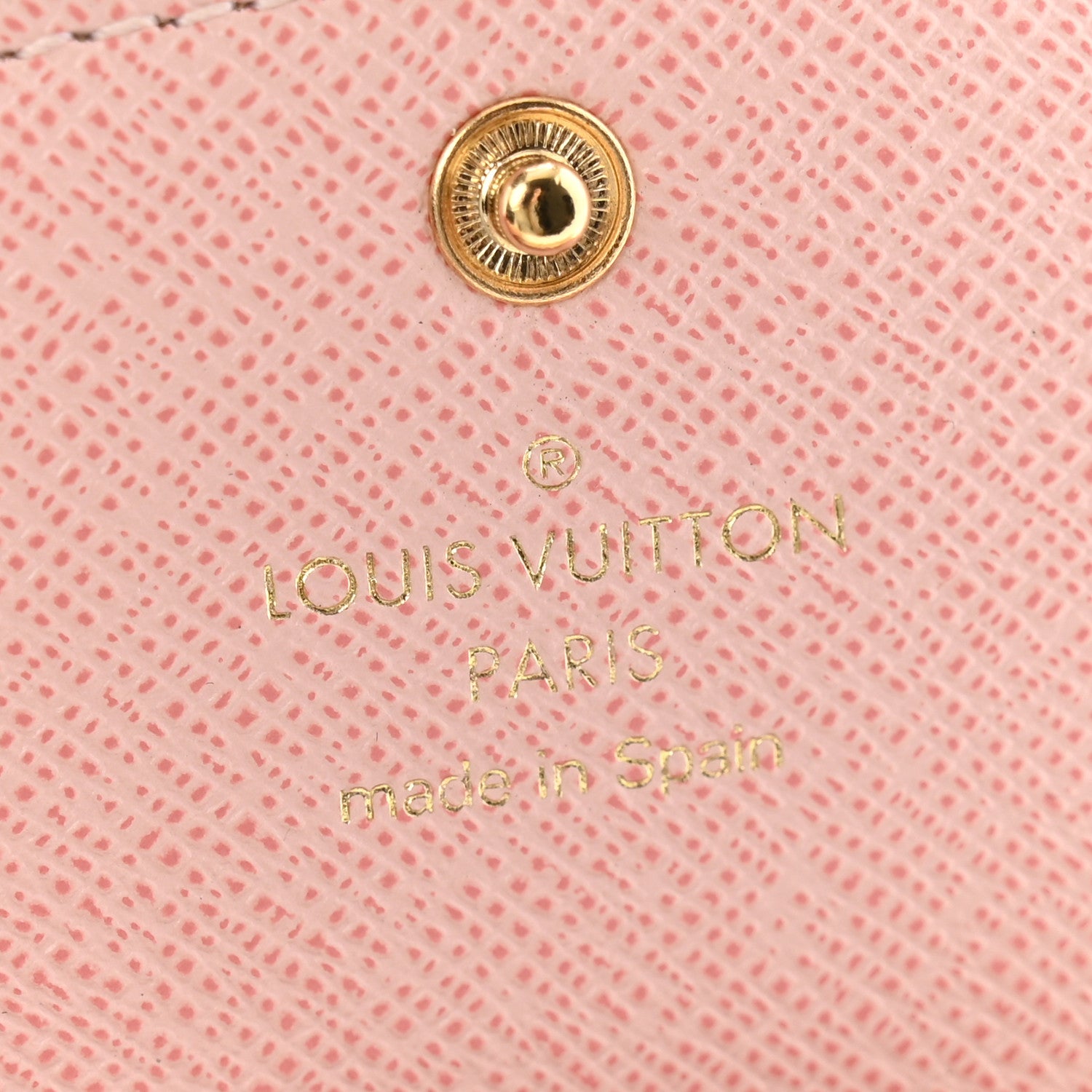 Louis Vuitton Damier Azur Rosalie Coin Purse Rose Ballerine 6 of 9