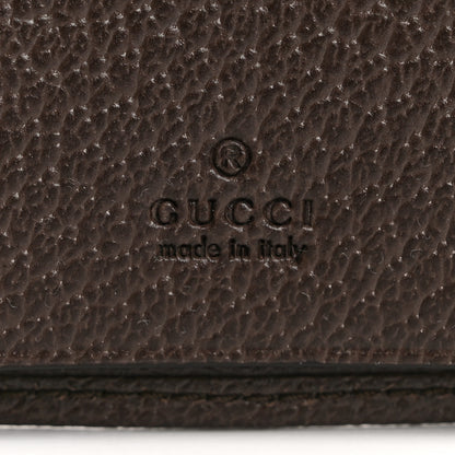 Gucci GG Supreme Monogram Web Ophidia 6 Key Holder Case Beige New Acero 6 of 10