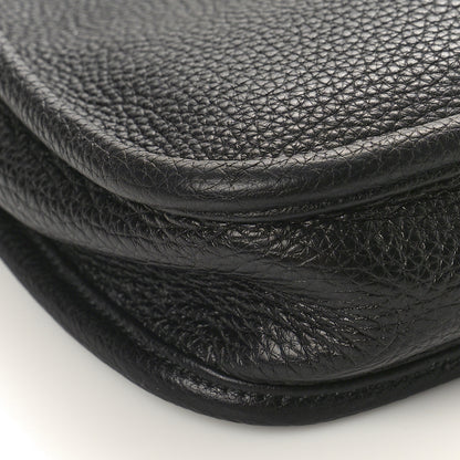 Prada Vitello Daino Soft Mini Hobo Messenger Bag Black 7 of 8