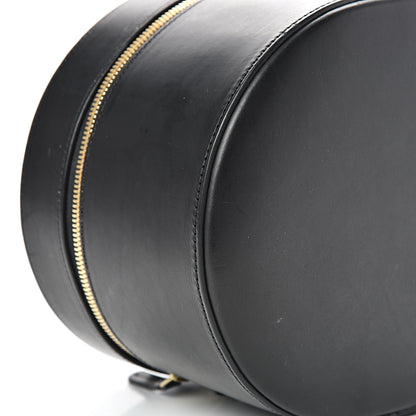Mansur Gavriel Vegetable Tanned Train Case Black 7 of 16