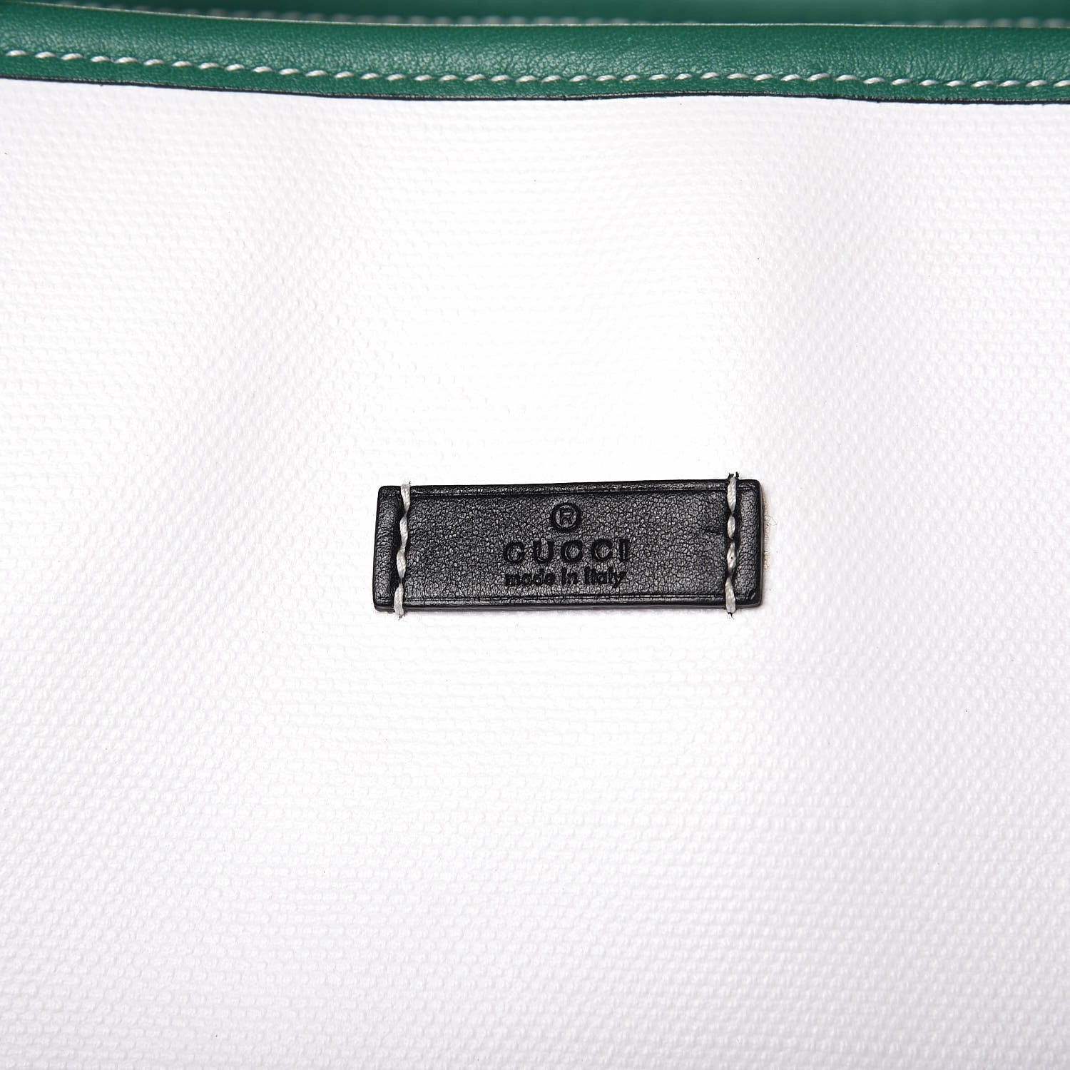 Gucci Canvas City Collection London Skyline Olympics Vertical Tote White 10 of 14