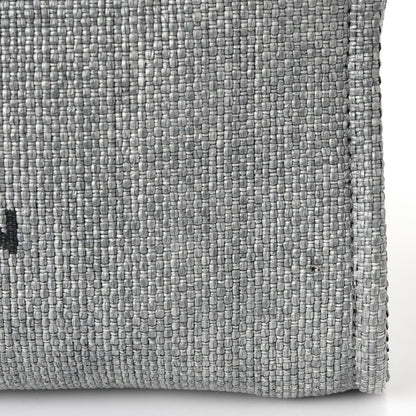 Chanel Woven Straw Raffia Large Deauville Tote Grey 9 of 9