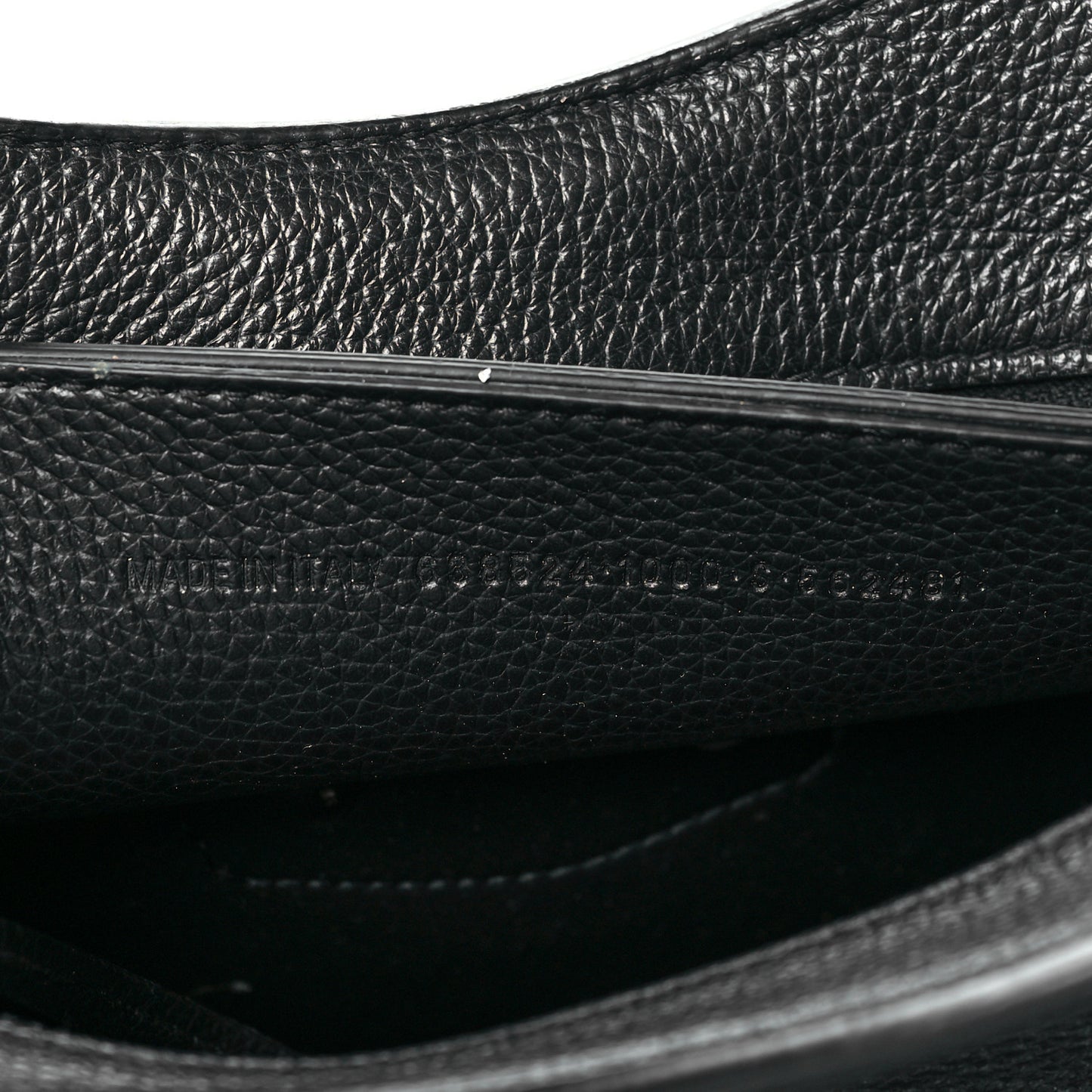 Grained Calfskin Neo Classic Black Hardware Mini City Black